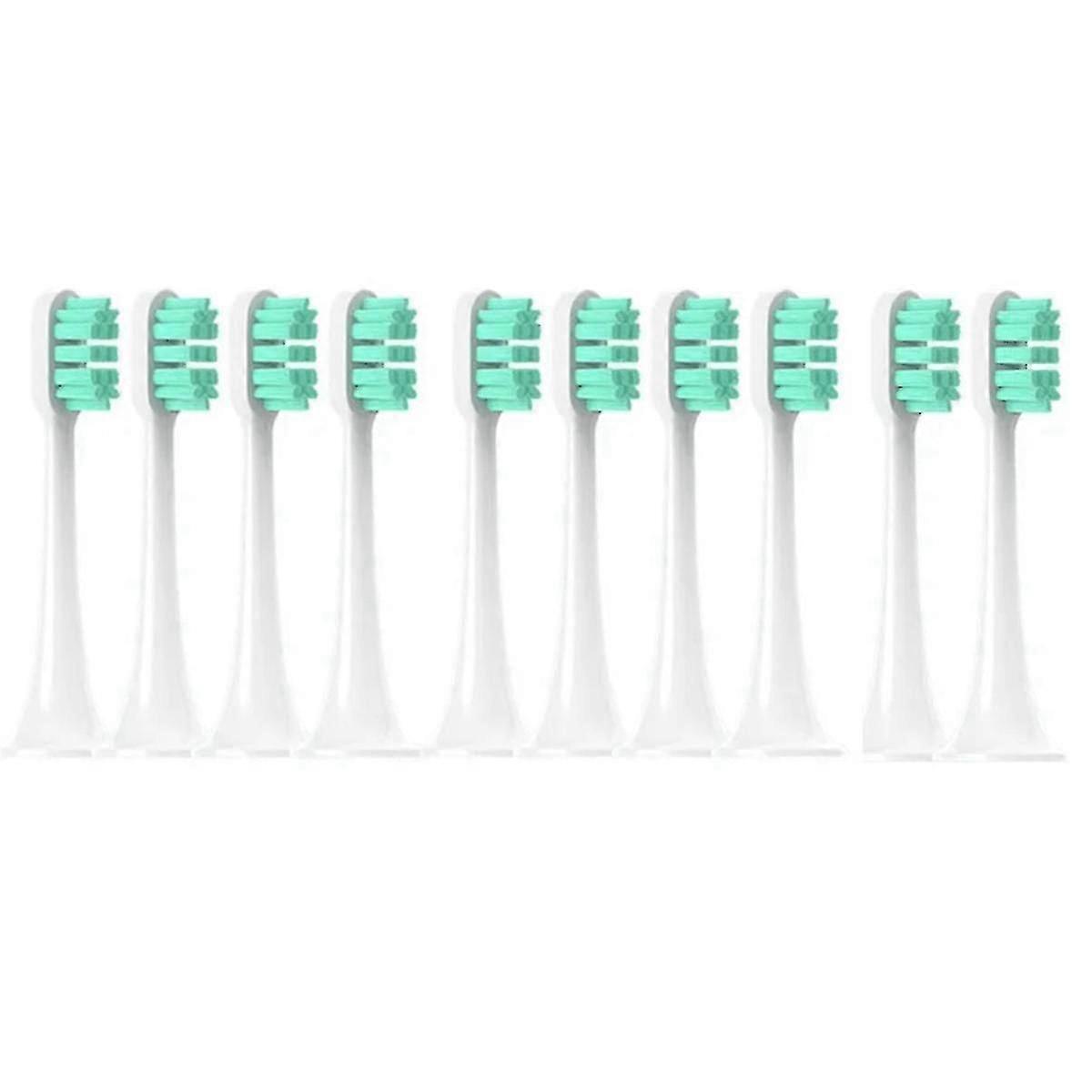 Csere kefefejek Mijiat300 / t500 elektromos fogkefe puha sörtéjű fúvókák kupakkal lezárt csomagolással, c