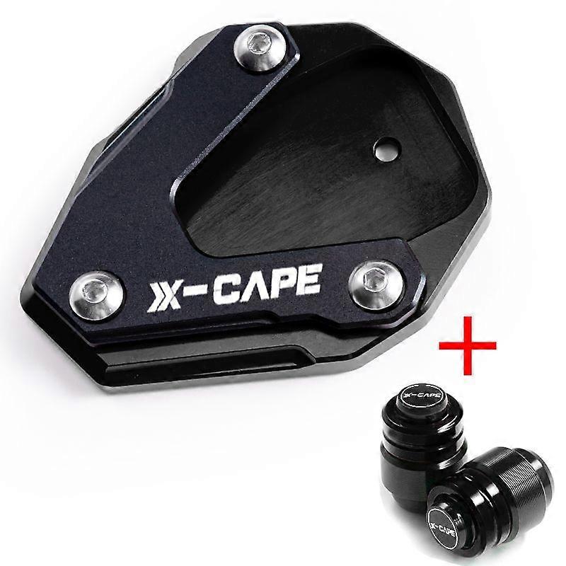For Motorcycle Morini X-Cape 650 650X 2022 2023 2024 Accessories Tire Air Cap CNC Side Stand Foot Magnifying Stand Pad XCape 650