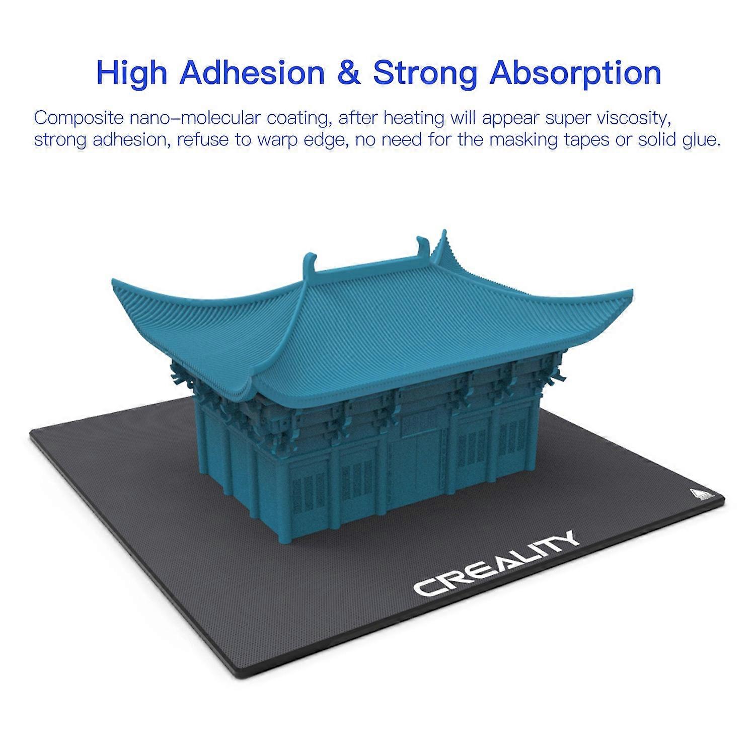 Creality Tempered Glass Bed for 3D Printer Platform Heated Glass Plate Build Surface 220*220mm with 