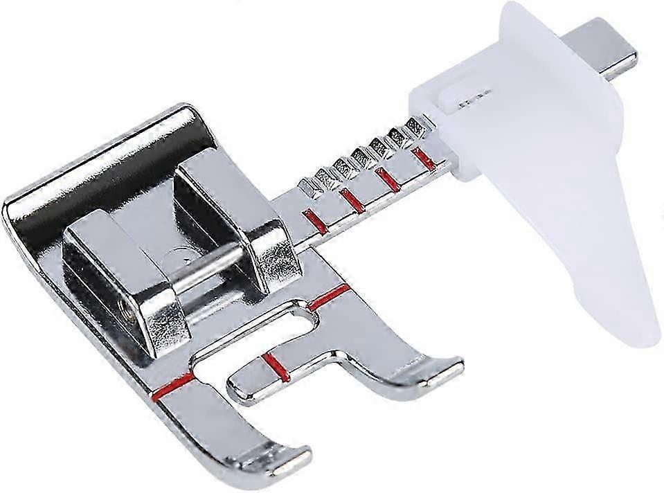 Adjustable guide sewing machine foot. Suitable for low handle household sewing machines