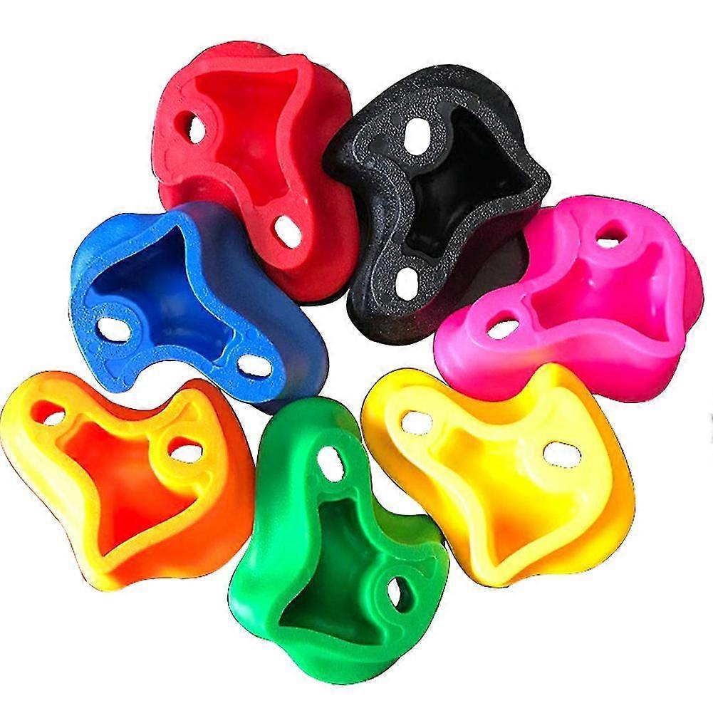 10 Pcs Climbing Holds DIY Rocks Wall Toys Mounting for Children Kids Outdoor Indoor