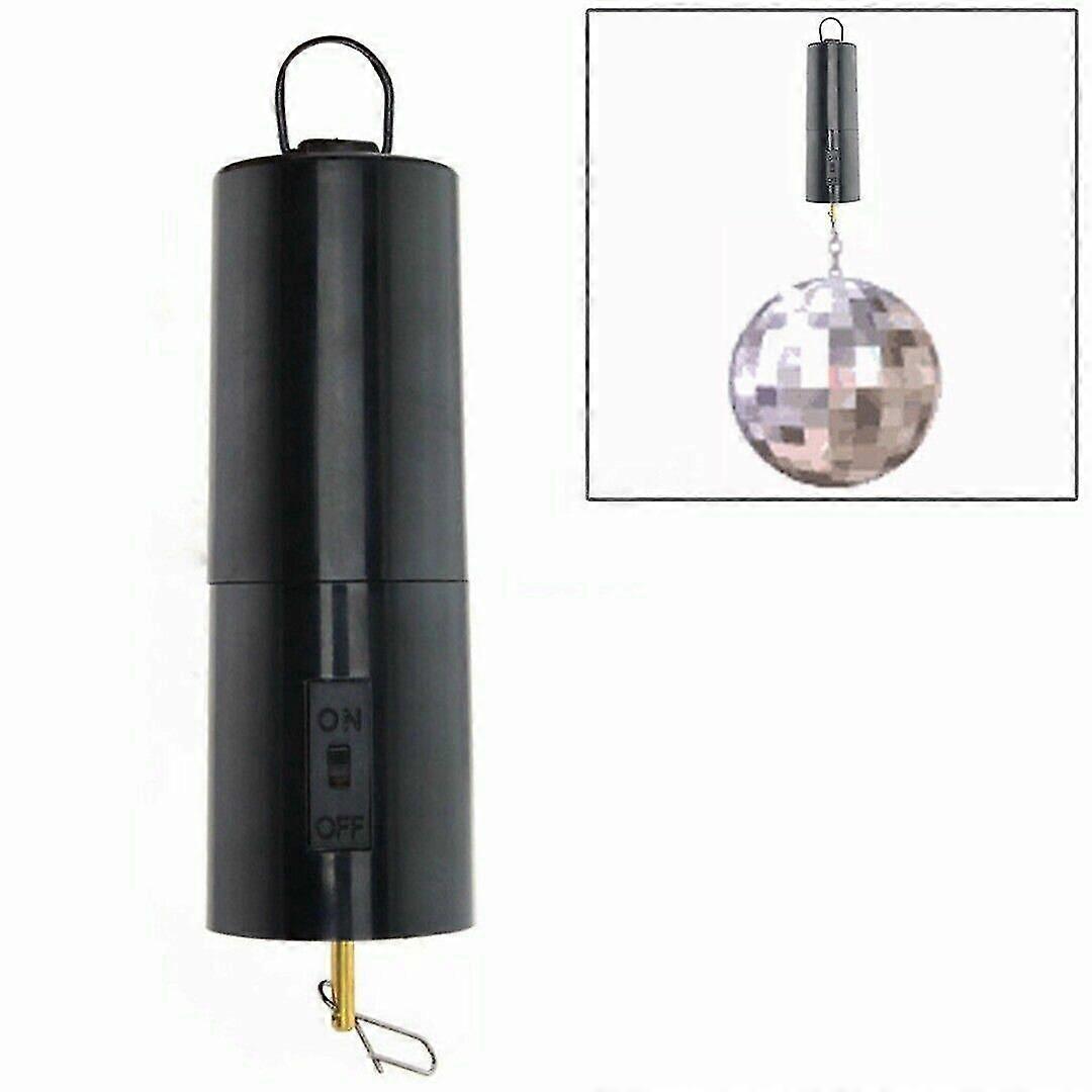 Rotating Hanging Mirror Ball Motor Spin Battery Turning Disco Party Wedding