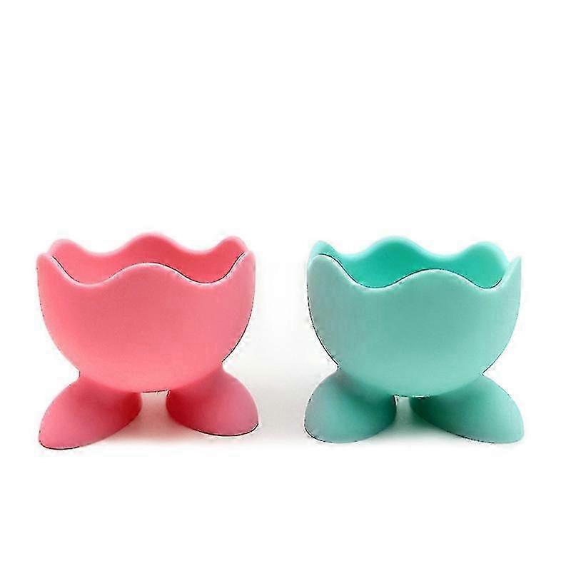 Silicone Egg Cup Holder Set 4-Color for Breakfast, Lunch, Dinner | Kitchen Gift