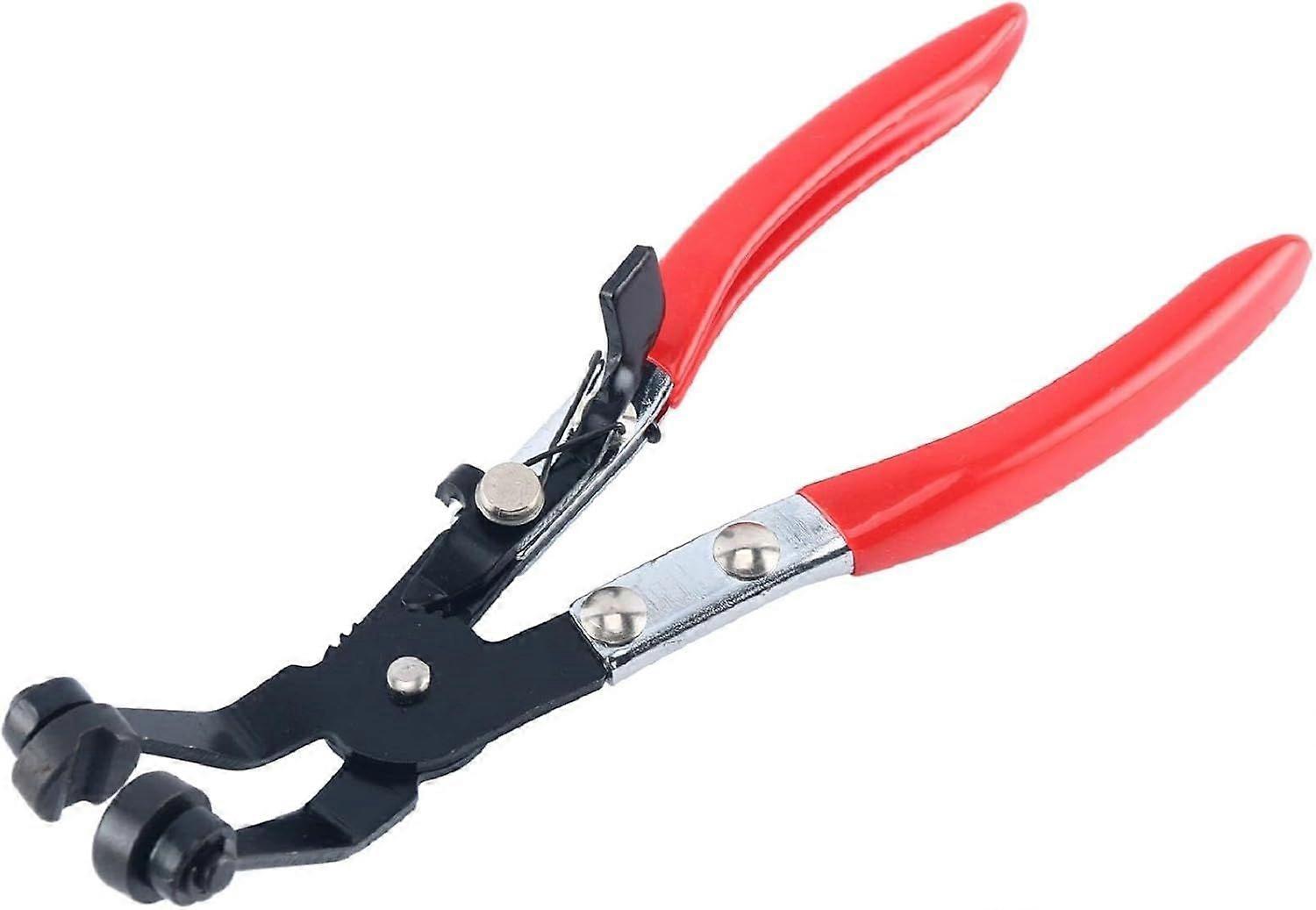 228mm Clamp Pliers with Ratchet Locking Function, Car Pliers (Elbow, Maximum Opening 65mm)