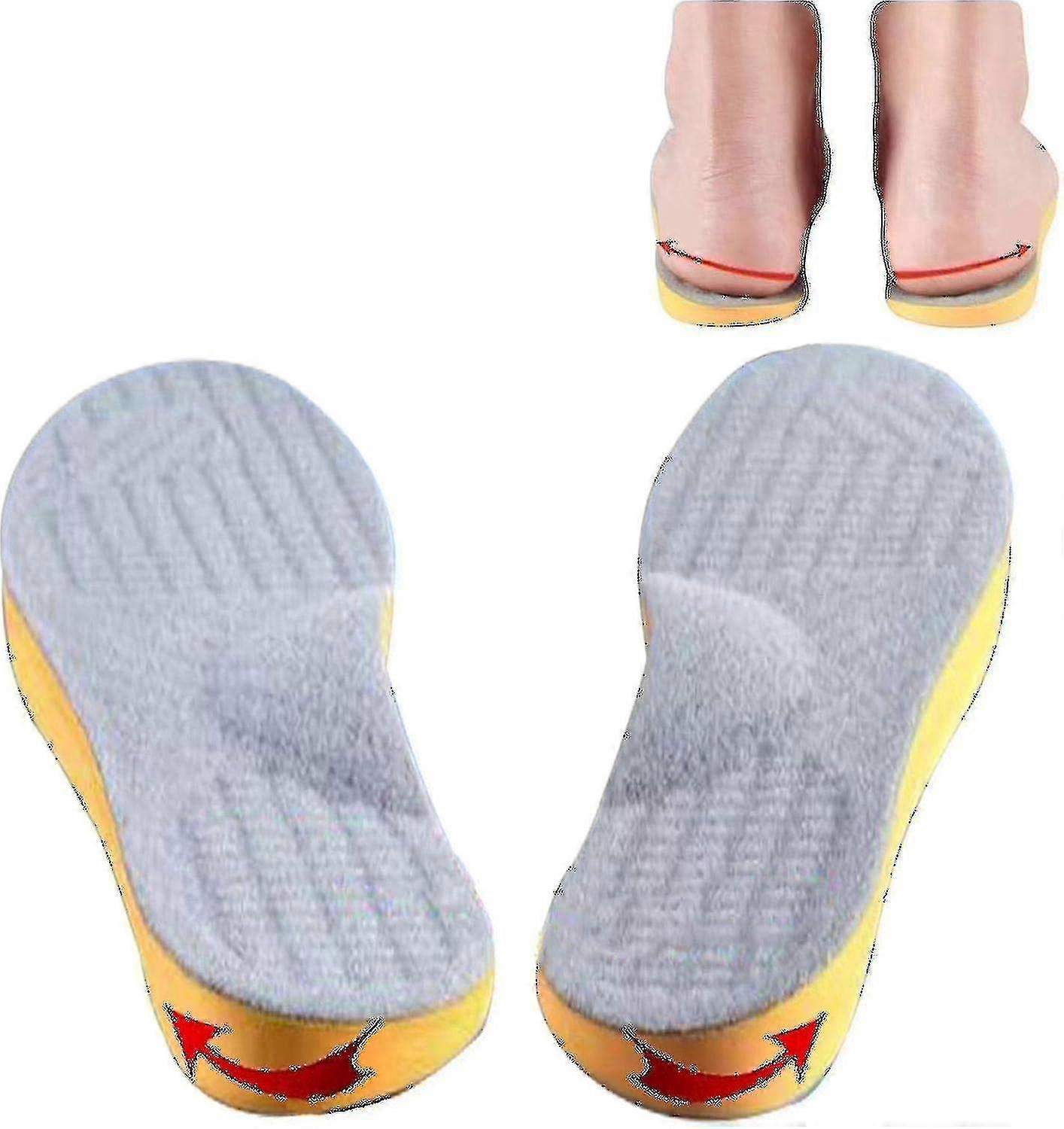 Foot Alignment Orthotic Inserts for Over Supination High Arch Support and Knock Knee Pain - O/X Type Leg Correction
