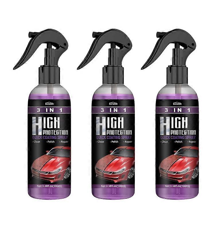 1-3db 100 ml-es autókerámia bevonat spray 100 ml automatikus nano kerámia bevonat polírozó permetező viasz magas védelem autófesték karcolásjavítás