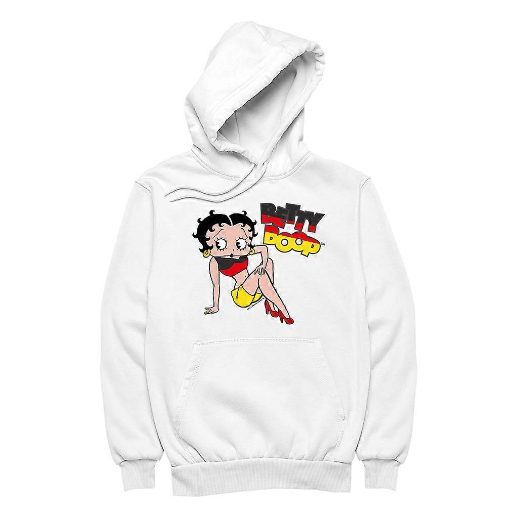 Betty Boop German Flag Clothing Women's Hooded Sweatshirt