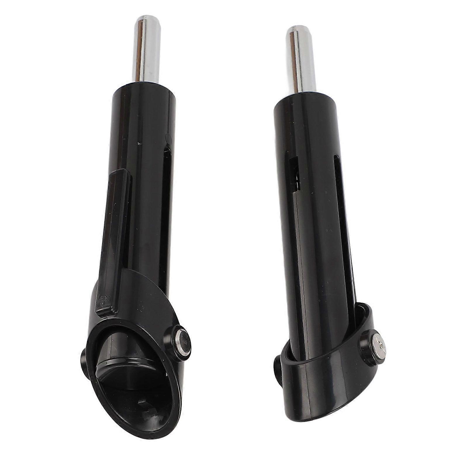 2pcs Black Weight Stack Pins with Security Lock for Gym Equipment
