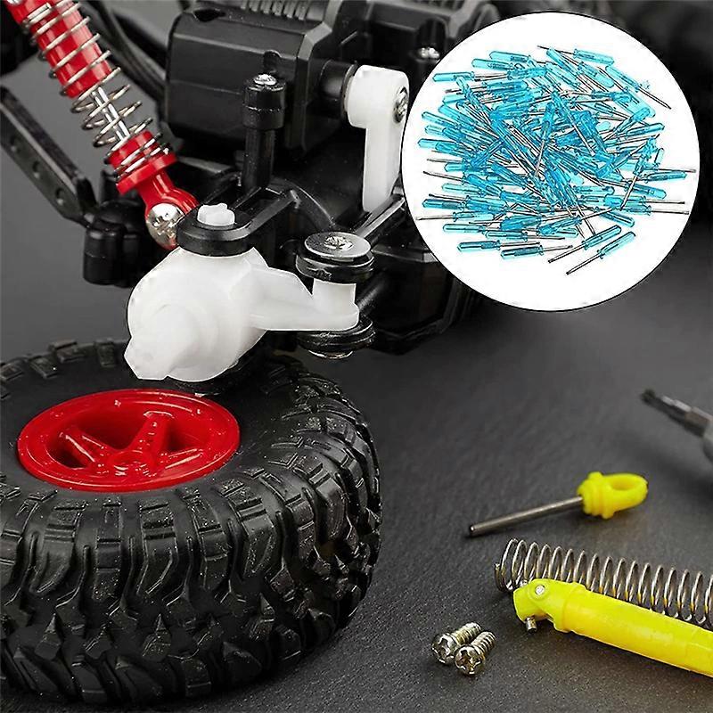 100 PCS Mini Slotted Screwdriver, 2.0mm Flat Head 45mm Length