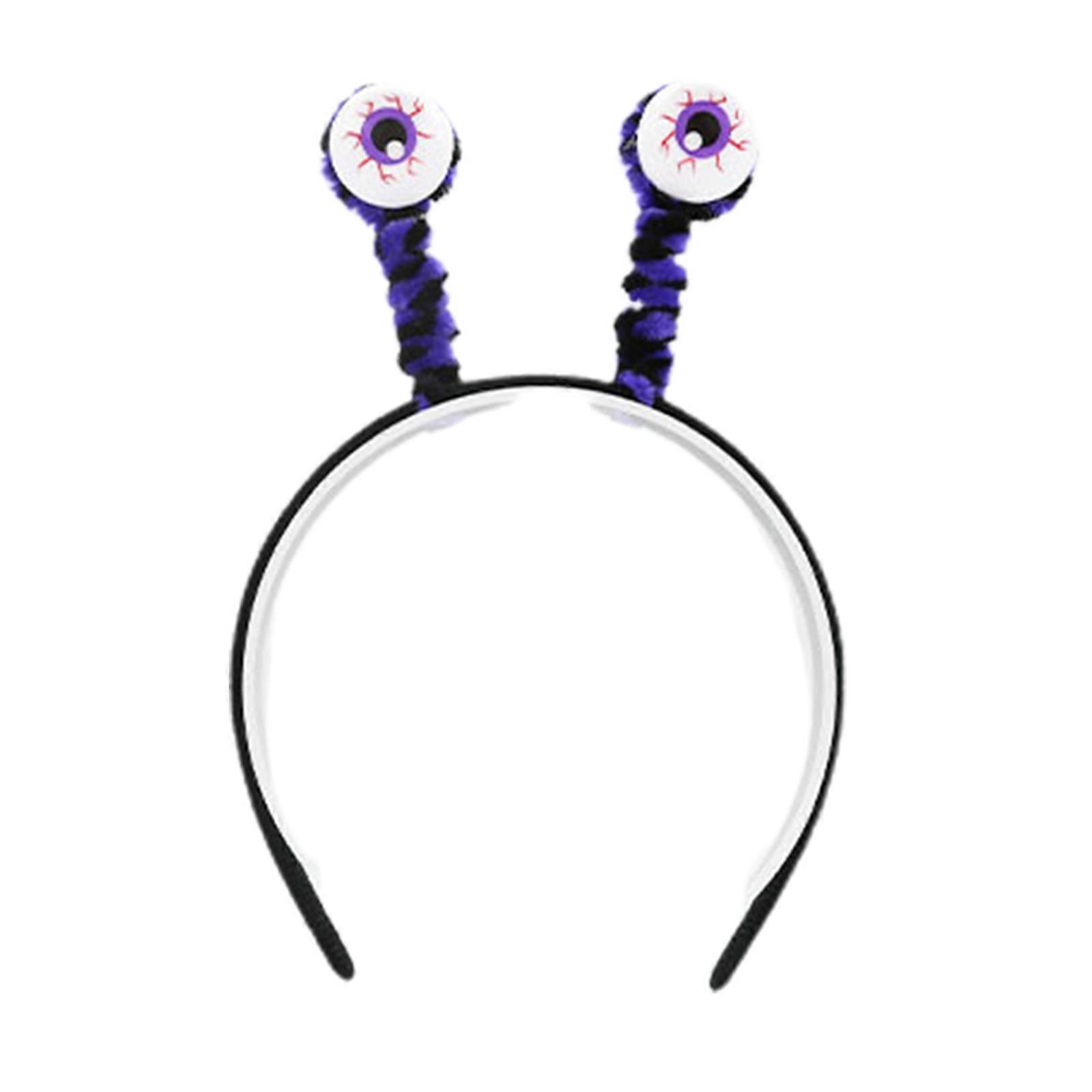 pour créatif Sang Globe oculaire Forme Cheveux Cerceau Femmes Maquillage pour la tête Bandeau pour Photoshoot Diffusion en direct Halloween Cheveux Accès Violet
