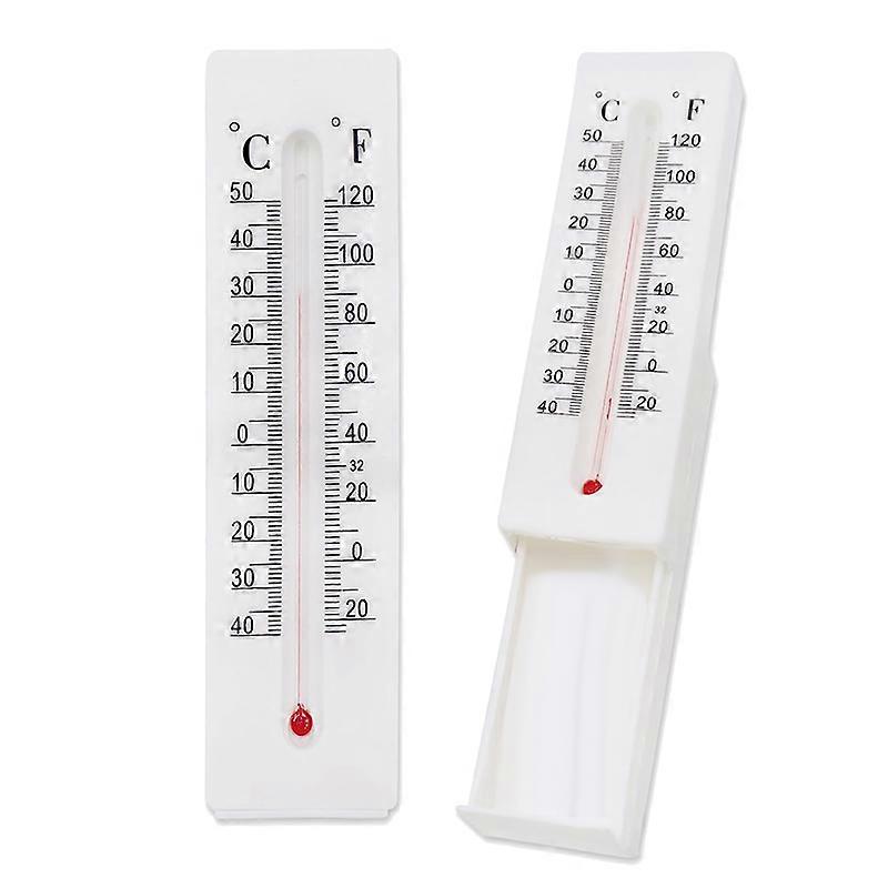 Hide A Key Outdoor, Thermometer Decorative Hide A Key, Outdoor 2Pcs
