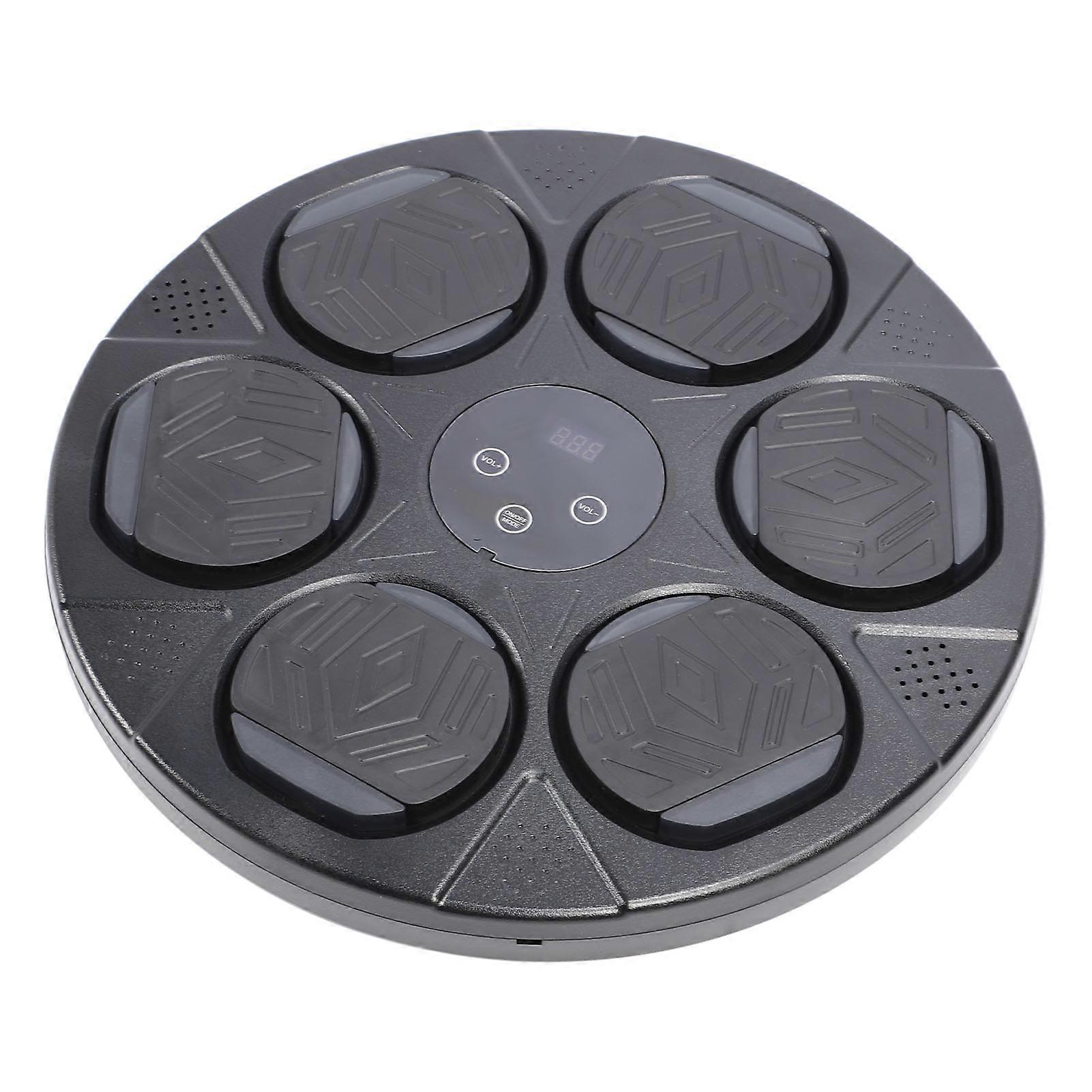 Smart Music Punching Target Black 2000mAh LED Display Trainer