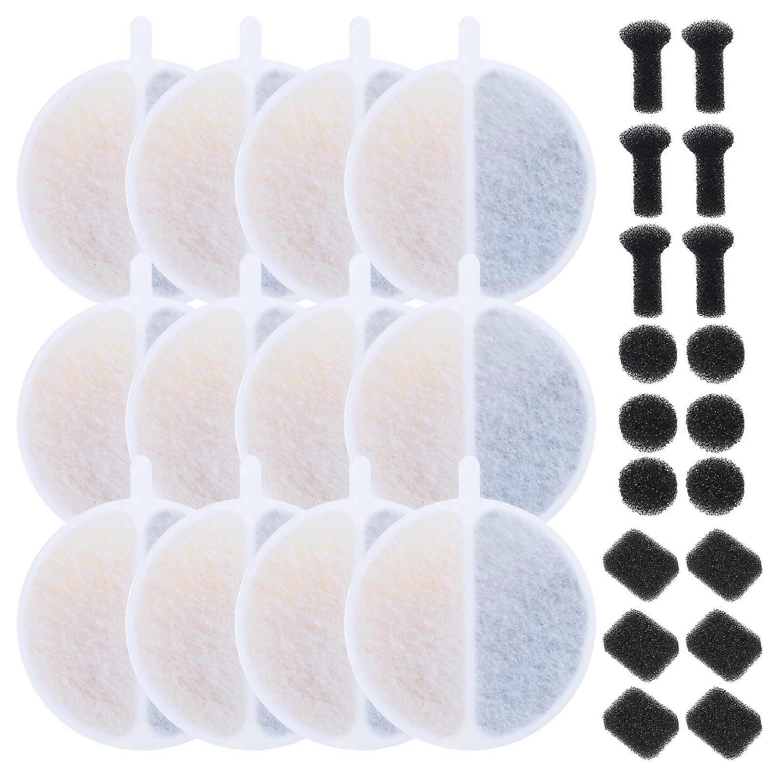 Durablity Cats Water Fountain Replacement Replaces Filter for Pet Round Drinking Fountain Long Terms Use Fountain Filter