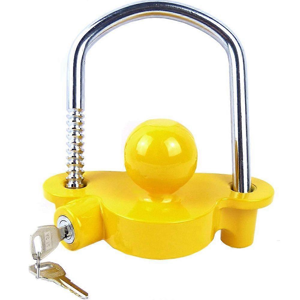 Trailer Hitch Lock Universal Tow Ball Trailer Lock Security Kit For Trailer and Caravan Tow Coupling Hitch