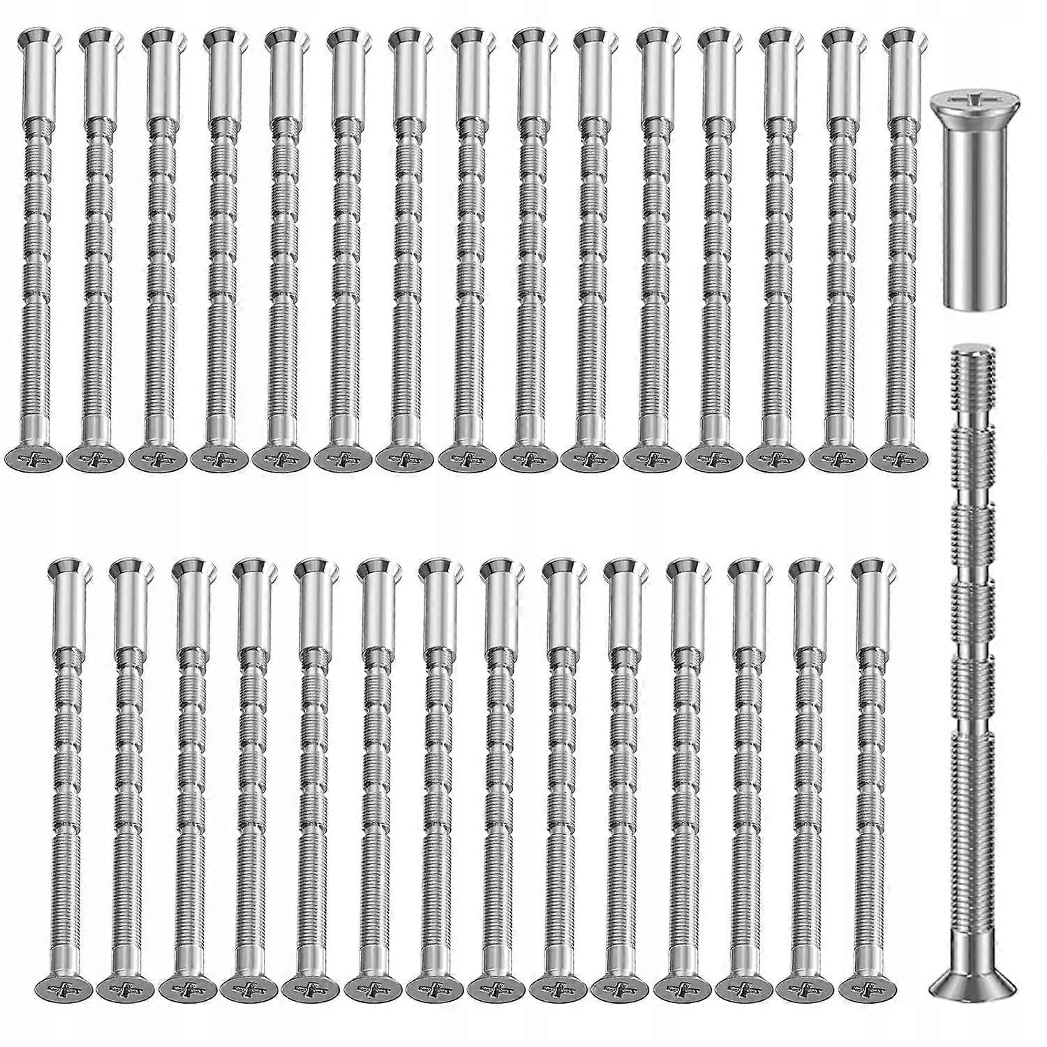 M4 Connecting Screws With Sleeves For Attaching Door Handles, Furniture Connector