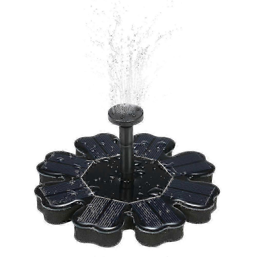 Solfontänpump, flytande solvattenfontänpump