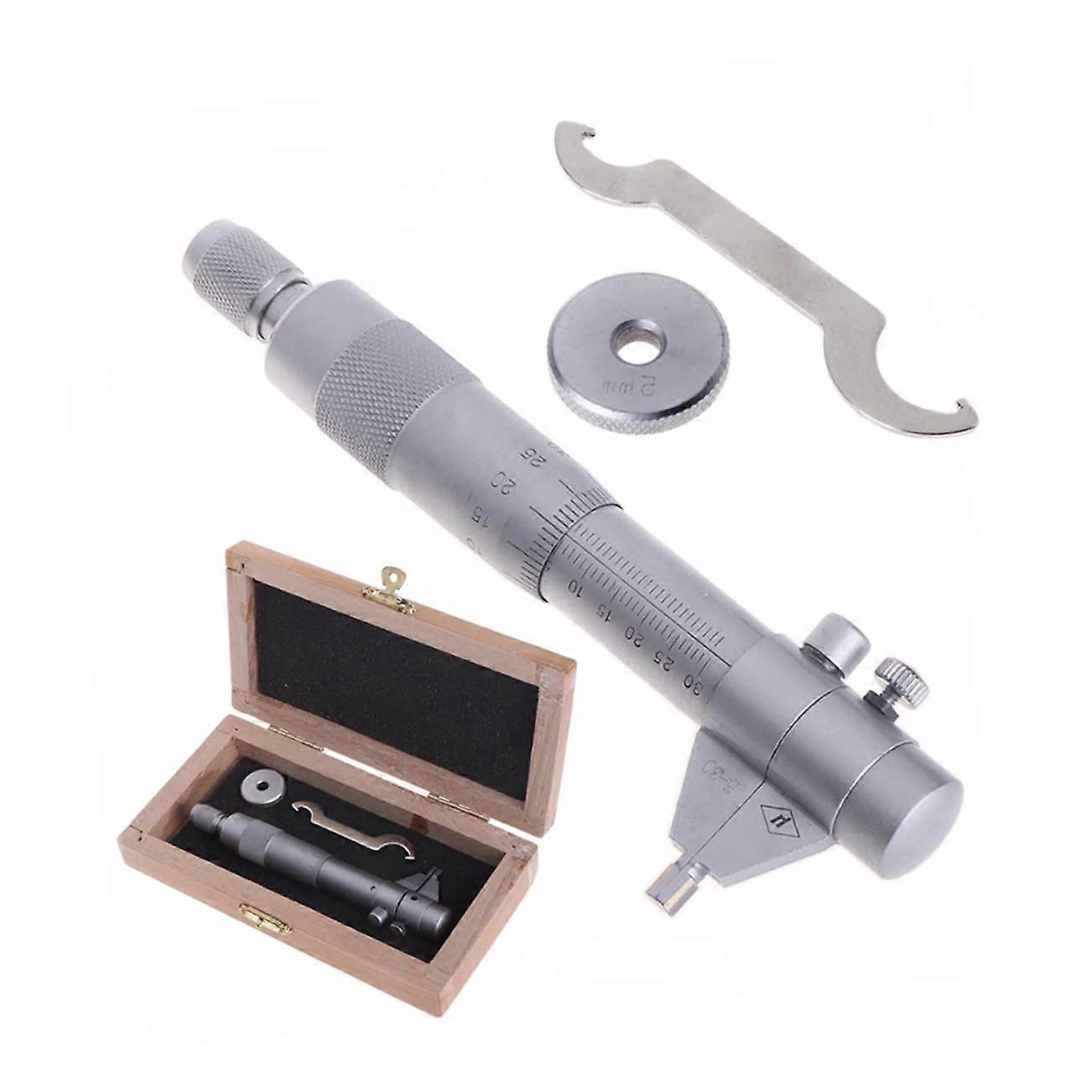 Internal Diameter Tool Inner Diameter Micrometer Screw Micrometer Inside Micrometer Measuring Instrument Silver