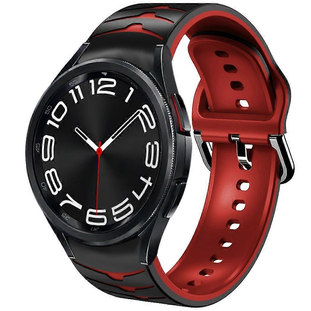 Böjd textur silikon klockband