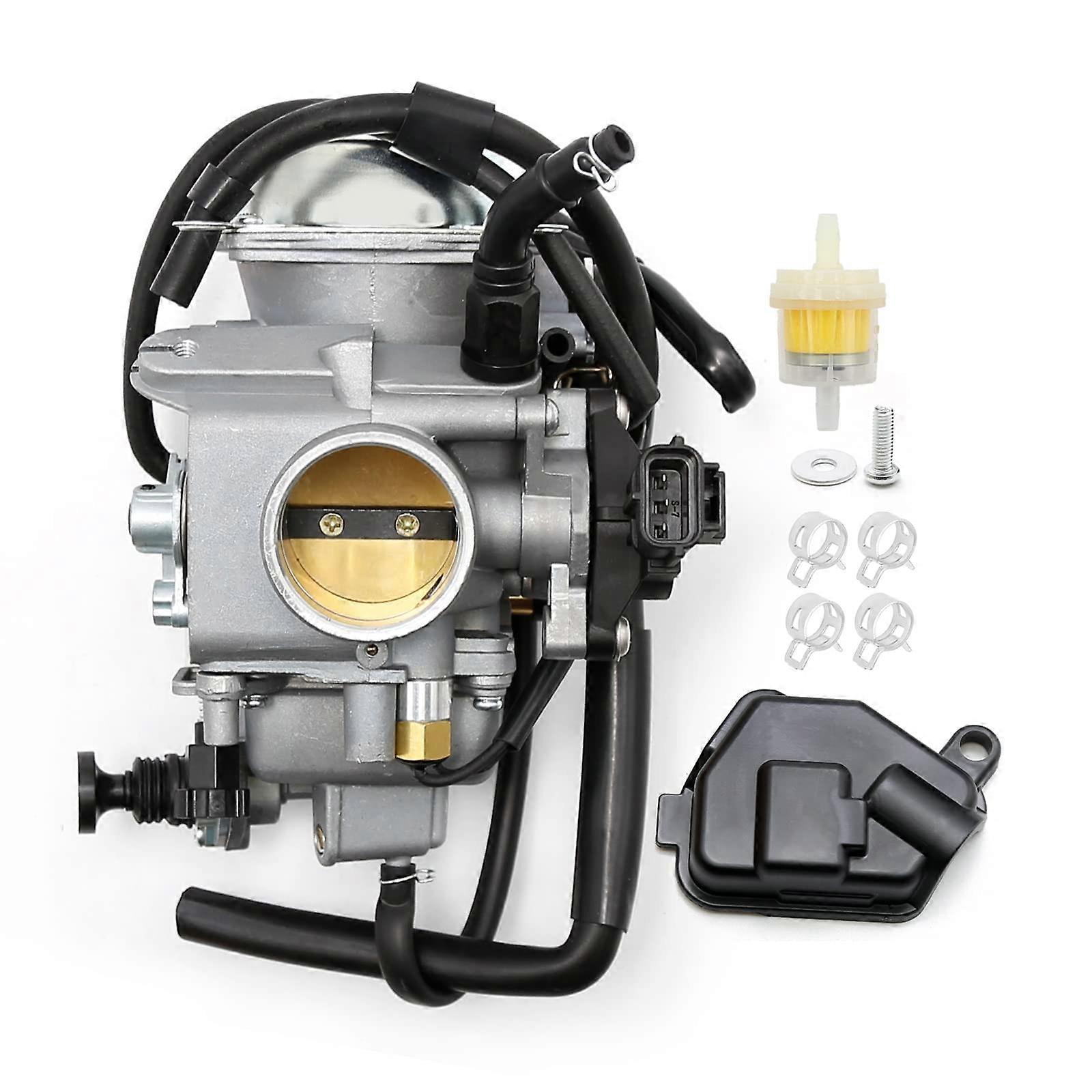TRX500 Carburetor Replacement for Honda Foreman 2001-2005, Rubicon 2005-2011, Compatible with TRX500FE, TRX500FM, TRX500FPE, TRX500FPM, TRX500TM