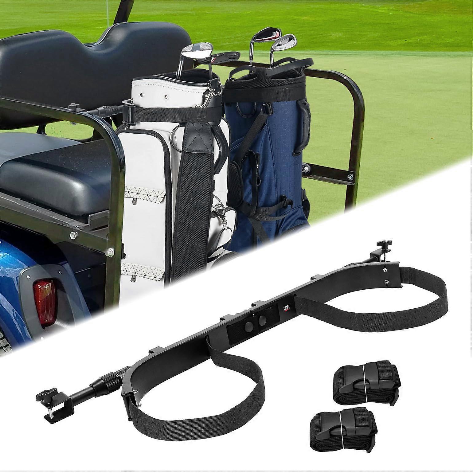 Universal Golf Cart Bag Holder Bracket Fit for Most 22 Seat Golf Cart Bag Attachment
