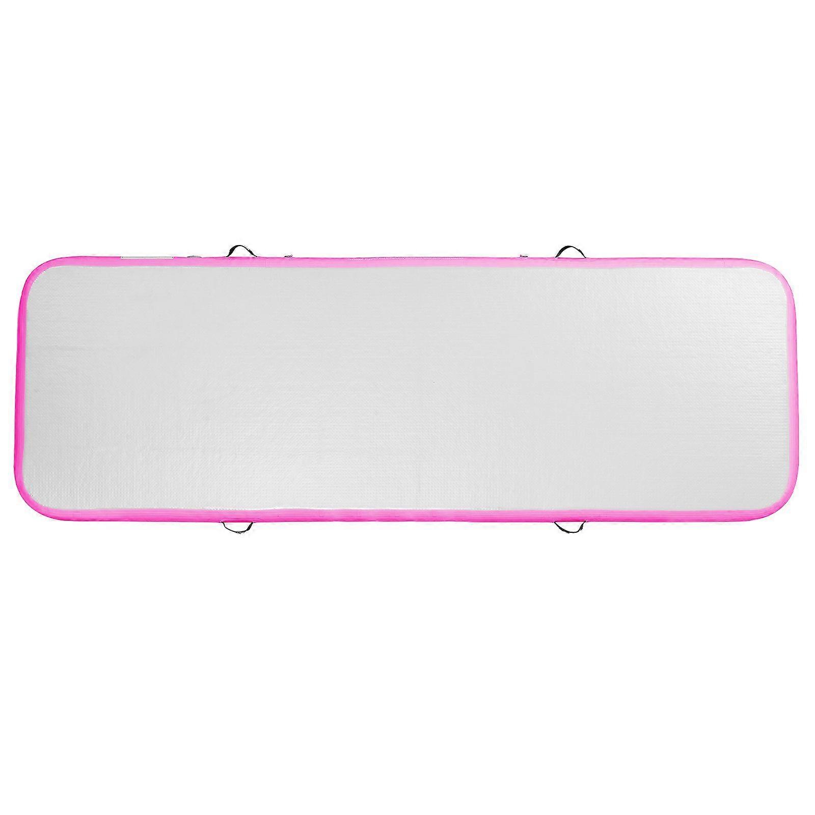 Tapete de ar de ginástica, tapete de 4 polegadas inflável de ginástica inflável, pista de tombo com bomba elétrica