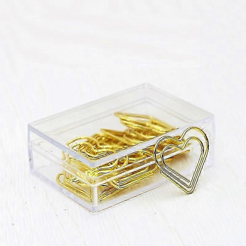 30pcs Paper Clips Durable And Rust-resistant Paper Clips With Case