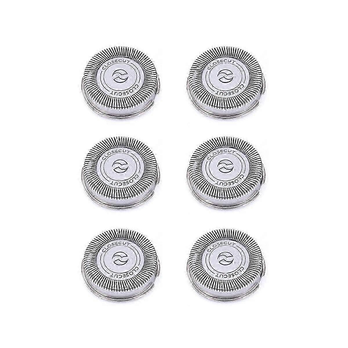 suitable for 6-pack sh30 replacement heads for shaver series 3000, 2000, 1000 and s738 with durable sharp blades