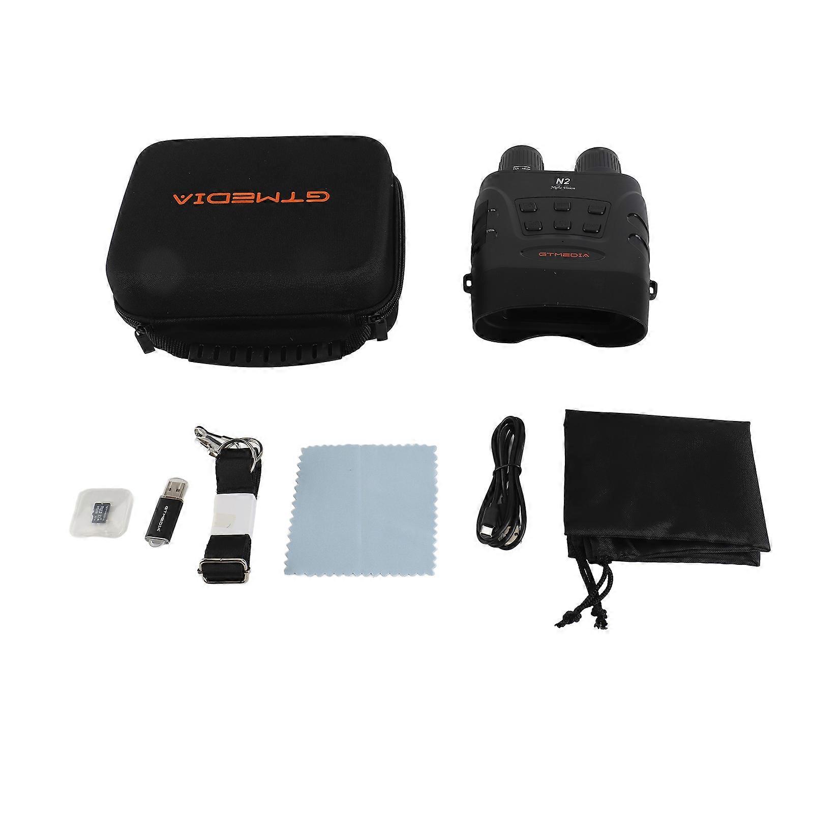 Binoculars 2.4 Inch TFT Display Screen 5X Digital Zoom Night Vision Device for Long Range Scouting