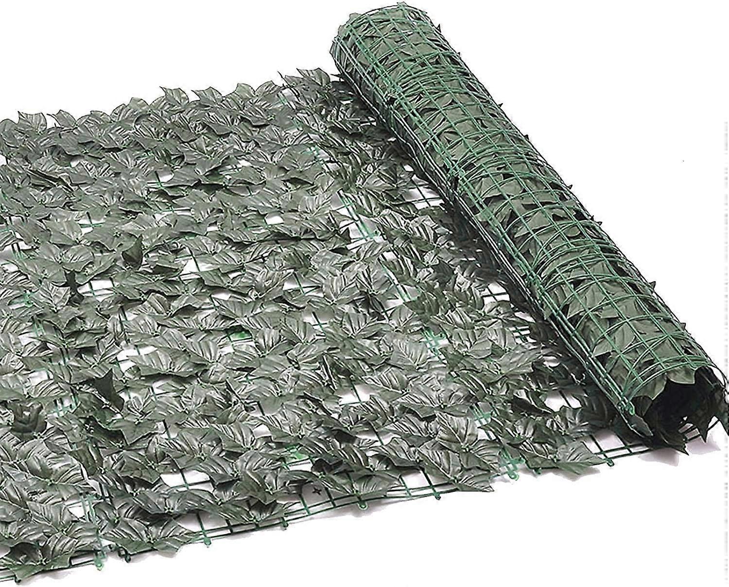 privacy fence panels for outside Artificial Ivy Privacy Fence Wall Screen, Decorative Fence for Outdoor