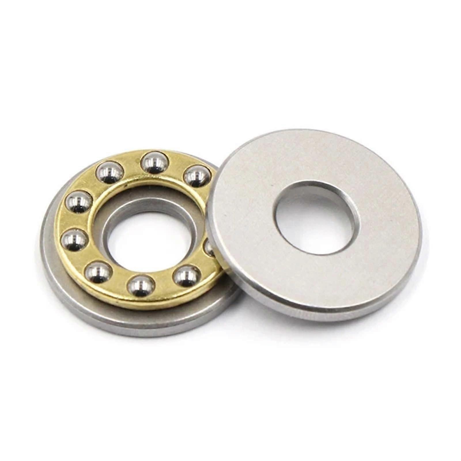 2pcs Plane Axial Thrust Ball Bearing F38M F26M F410M F510M F612M F714.5m7x14.5x5.5 Size and Compatibility