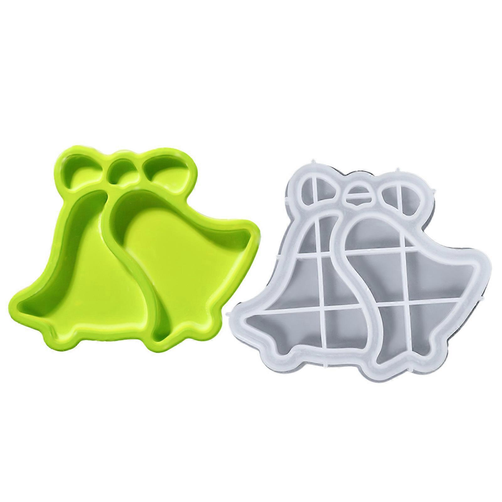 Easy to Use Silicone Mold Creating Decorative Bell Trays Moulds with Unique Bell Designs Suitable for Gifting Making