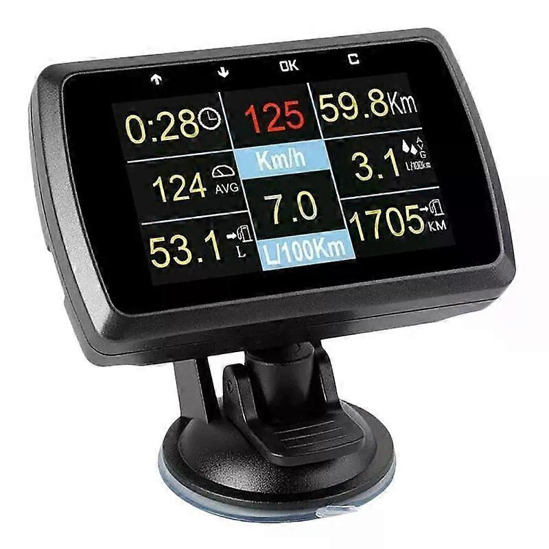 New A501C Multi Functional Smart Car OBD HUD Digital Meter Fault Code Alarm Display -Up Display