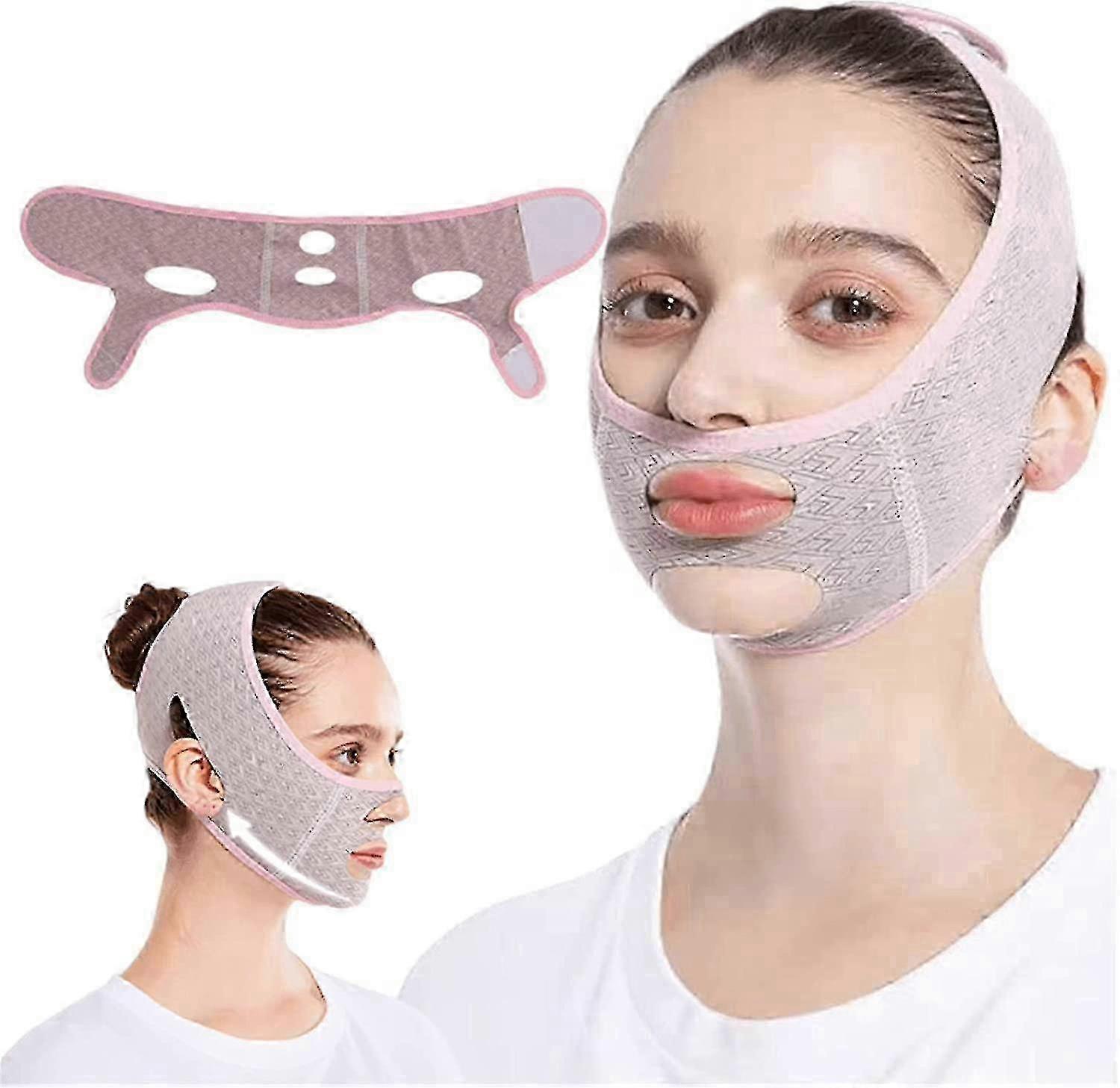 V Line Lifting Sleep Mask for Facial Contouring and Chin Reduction
