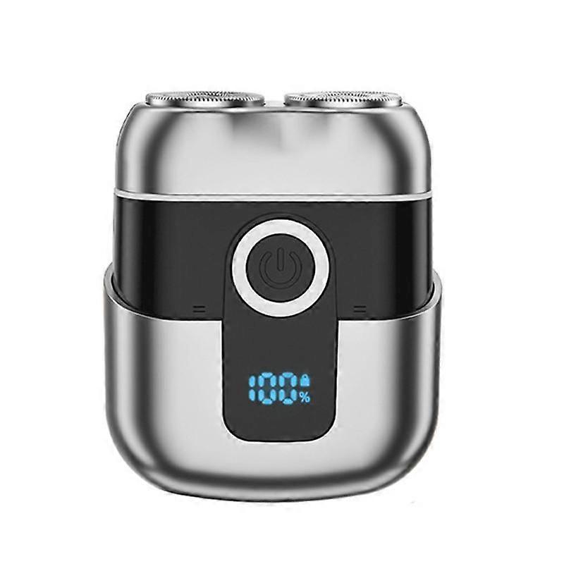 Portable Mini Dual Head Electric Shaver for Men
