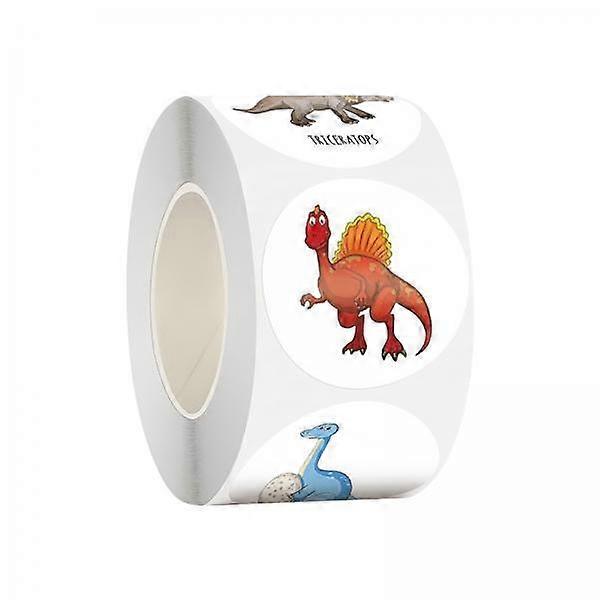 Kids' Fun Round Stickers - 500 Pack