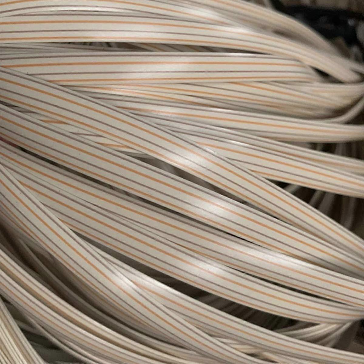 0.3 in x 196 ft (60m) Flat Synthetic Rattan, 8mm Plastic PE Rattan Repair Materials for Knit DIY Art Craft Furniture Sofa Table Storage Basket, Beige