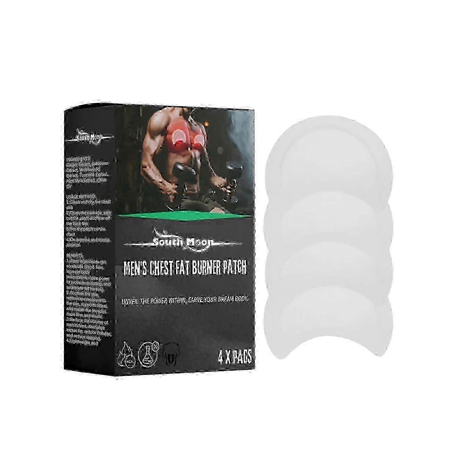 Men's Chest Fat Burner Patch, Chest Firming And Anti-sagging Chest Massage And Care Patch