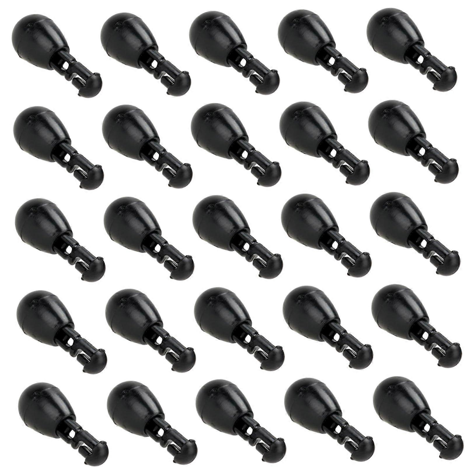 25 Pieces Quick Change Beads Fishing Accessories for Carp Fishing Bean Stops for Beginners and Professionals, Durable and Break-Resistant