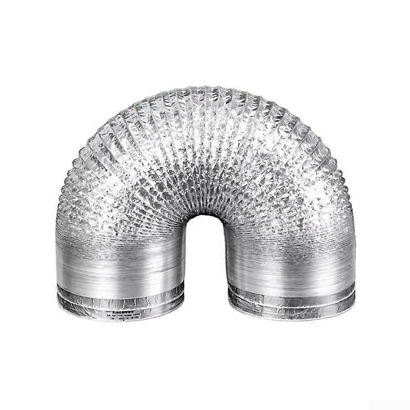 Robust aluminum ventilation hose for various applications, 170 mm diameter (170 mm x 200 cm) 170mmx200cm
