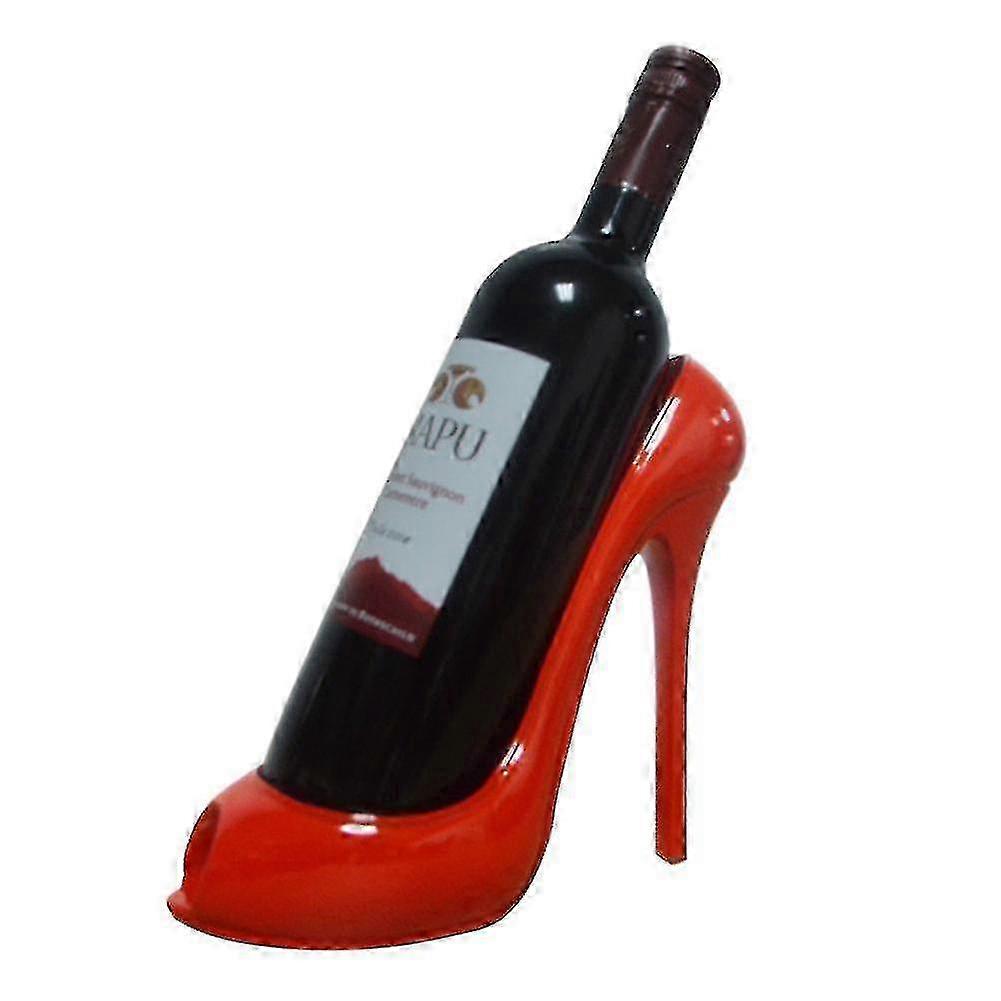 High Heel Wine Rack Bottle Holder Shoe Decor Kitchen Table Gift
