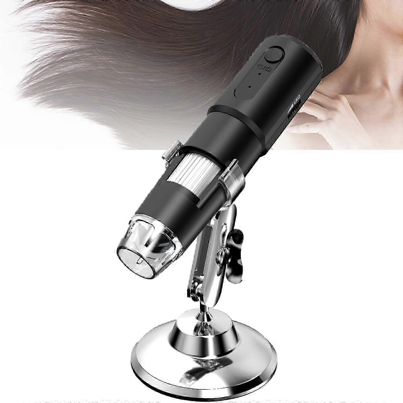 2025 Wireless Skin Analyzer, Digital Microscope, Handheld Mini USB Microscope Camera Magnifier for Scalp Electronic Circuit Board