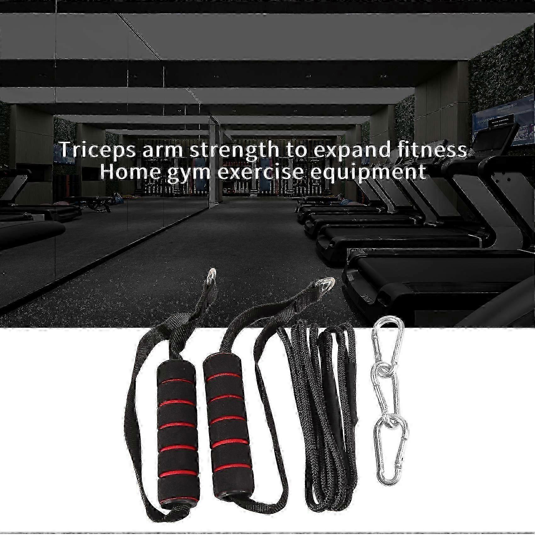 Pull Down Cables Gym Handles for Cable Machines Triceps Arm Strength Extensions Home Fitness