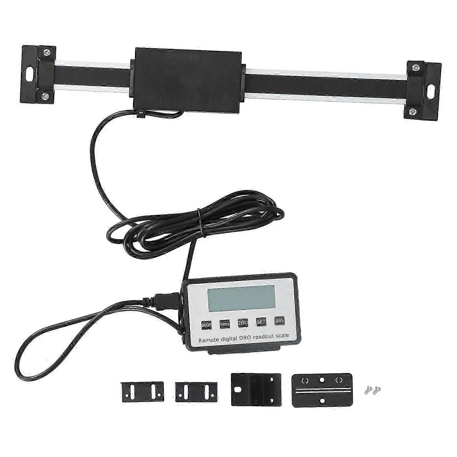 Digital Readout Linear Metric Imperial Linears Scale with Digital Display for Lathe