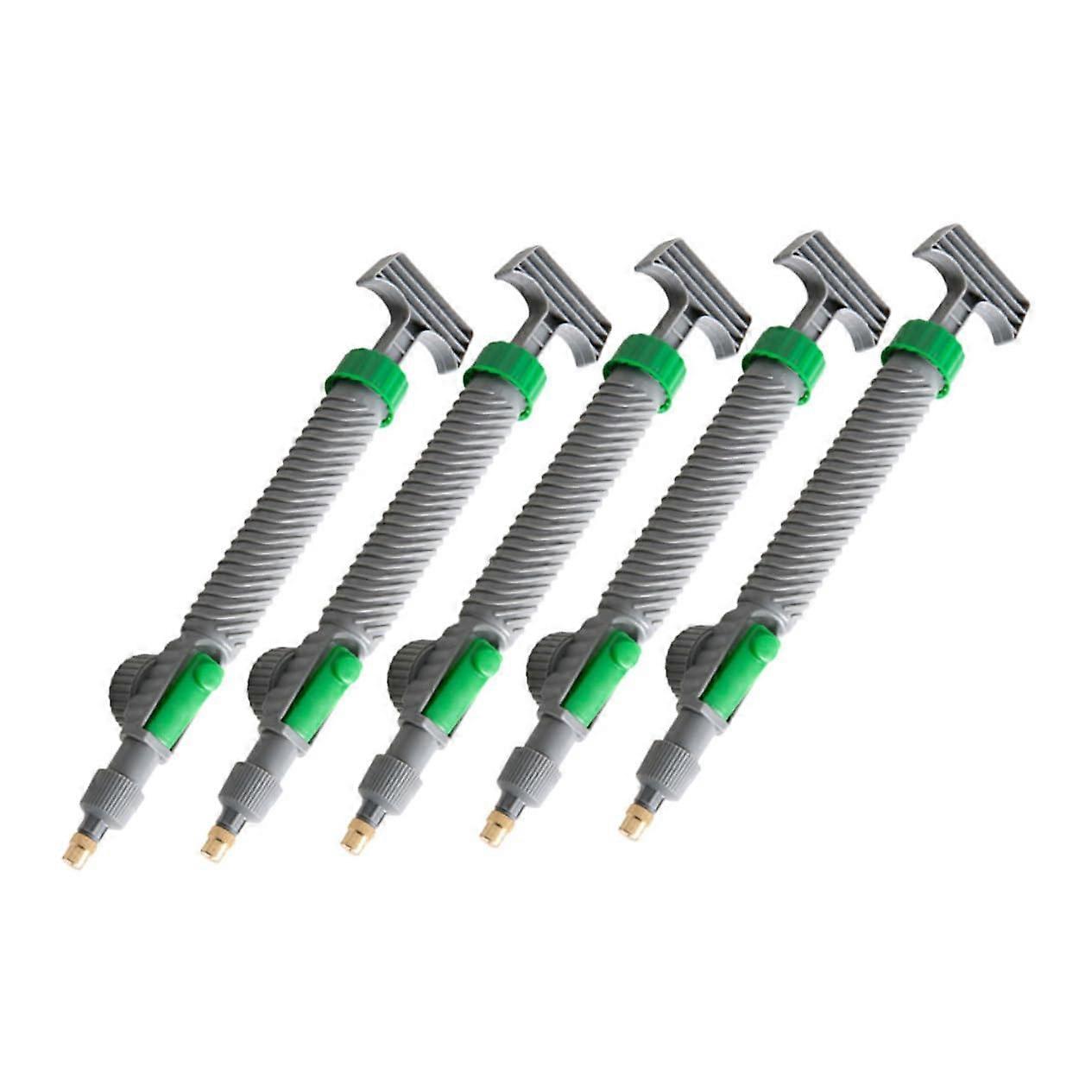 5 个可调节的喷雾瓶喷嘴，用于花园灌溉和植物保护