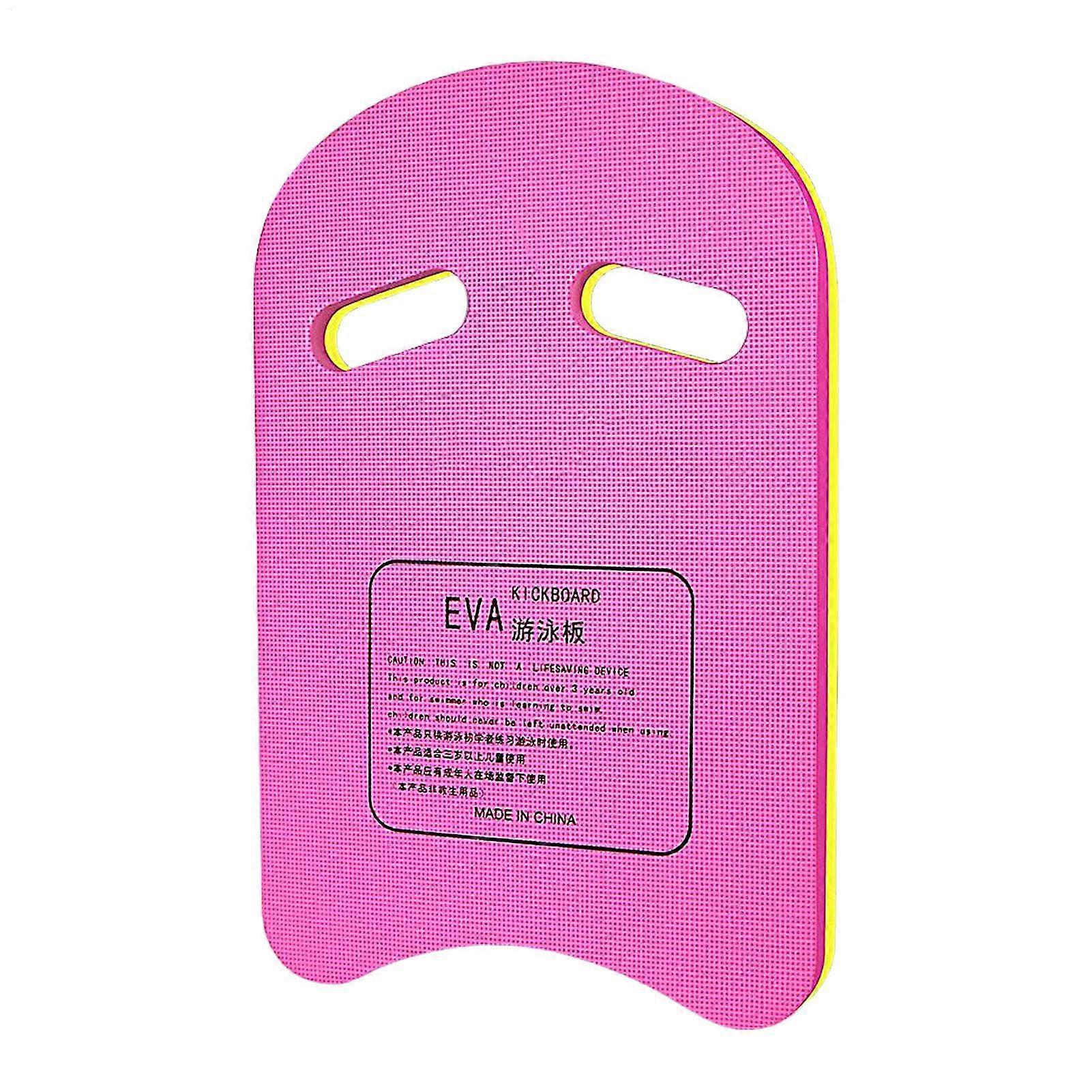Swimming board training board, nonslip swimming aid, portable pool fitness equipment for training exercises and learning exercises pink Ref: 9453