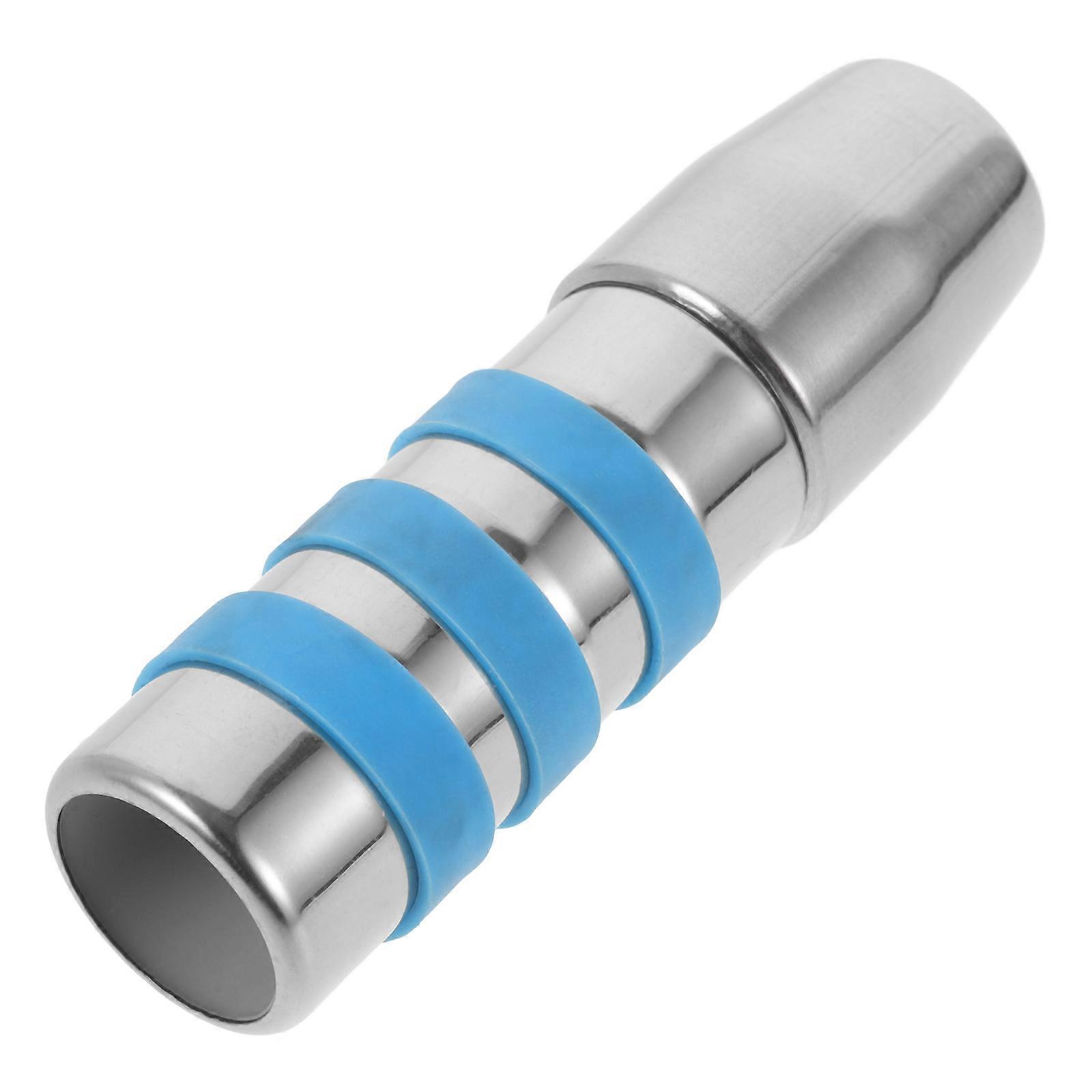 Threaded Connector For Extension Pole Thread Repair Adaptor Silver 12.00X3.10X3.10CM Quick Installation 1Pack