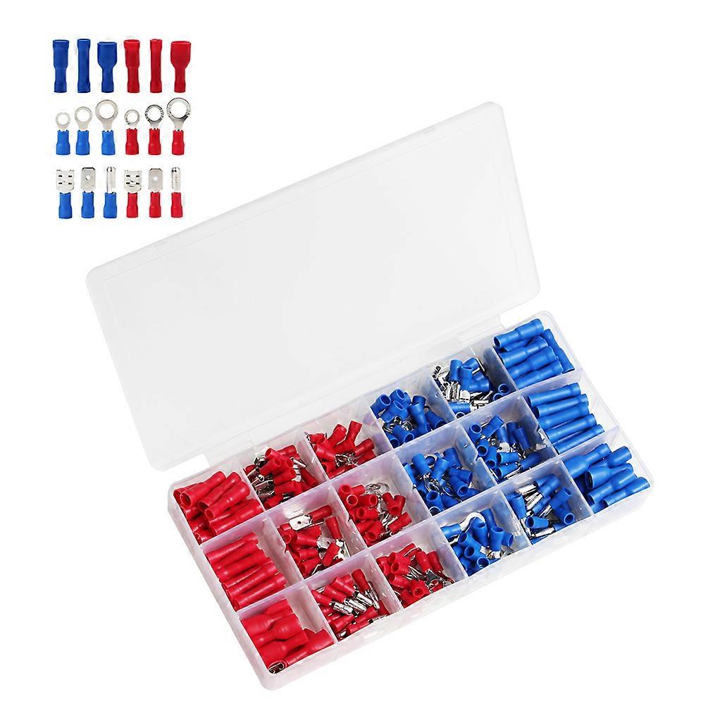 Electronics Cable Connectors Assorted Spade Terminal Electrical Repair 360Pcs