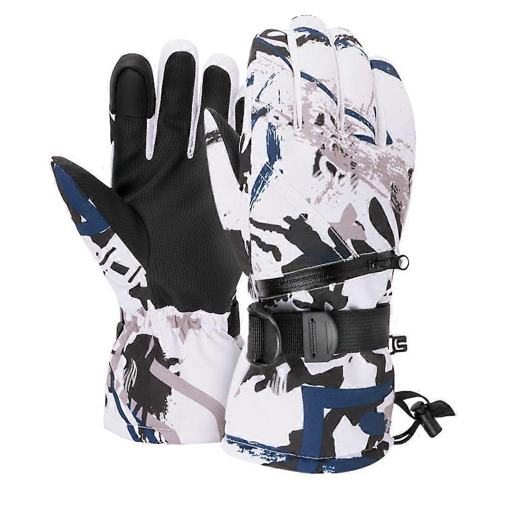 Gloves Snow Skiing Gloves Durable Cold Resistance Assorted Color XL 1 Pair
