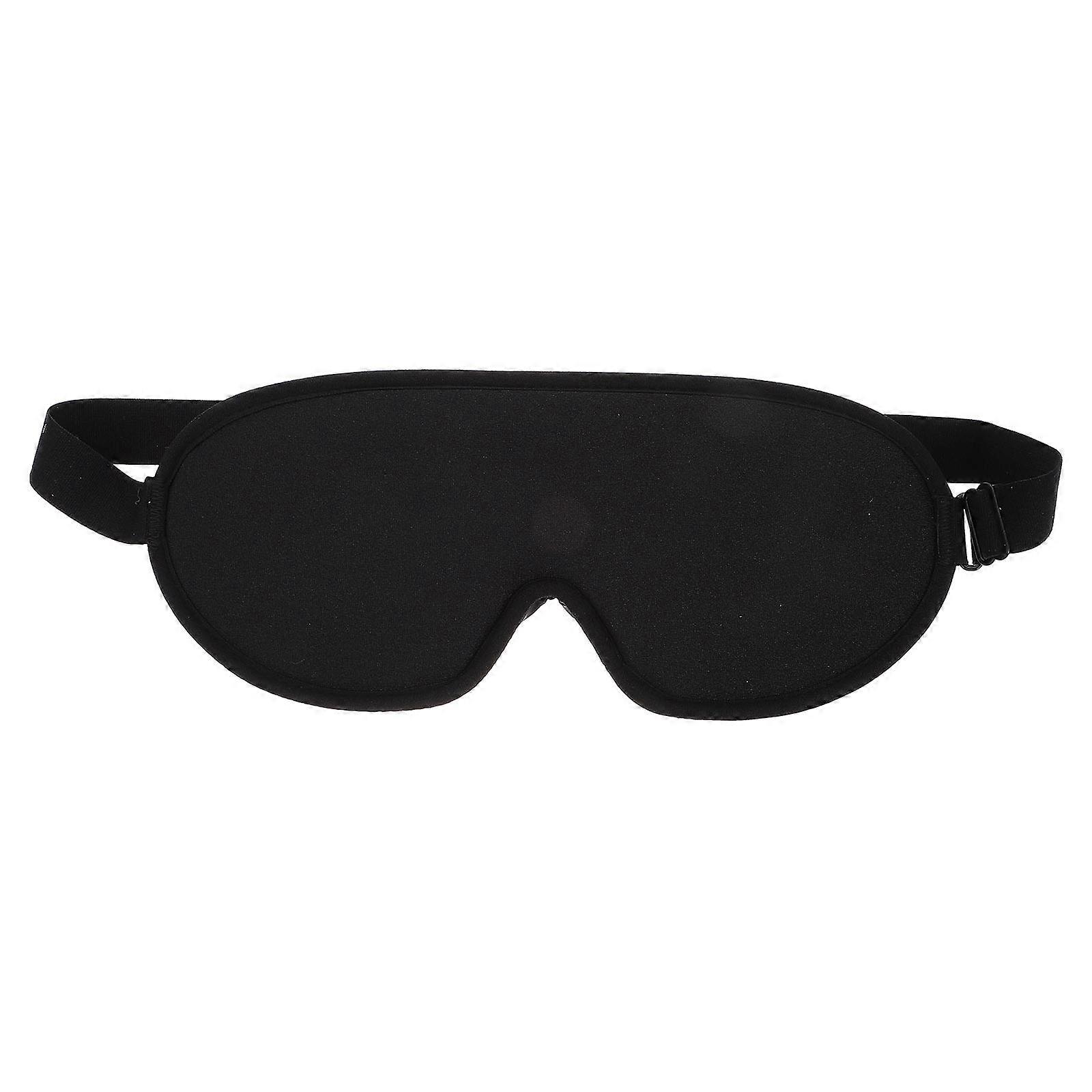 Sleep Eye Mask 3D Design Light Blocking For Adults Ice Silk 24X10X1CM 1Pcs