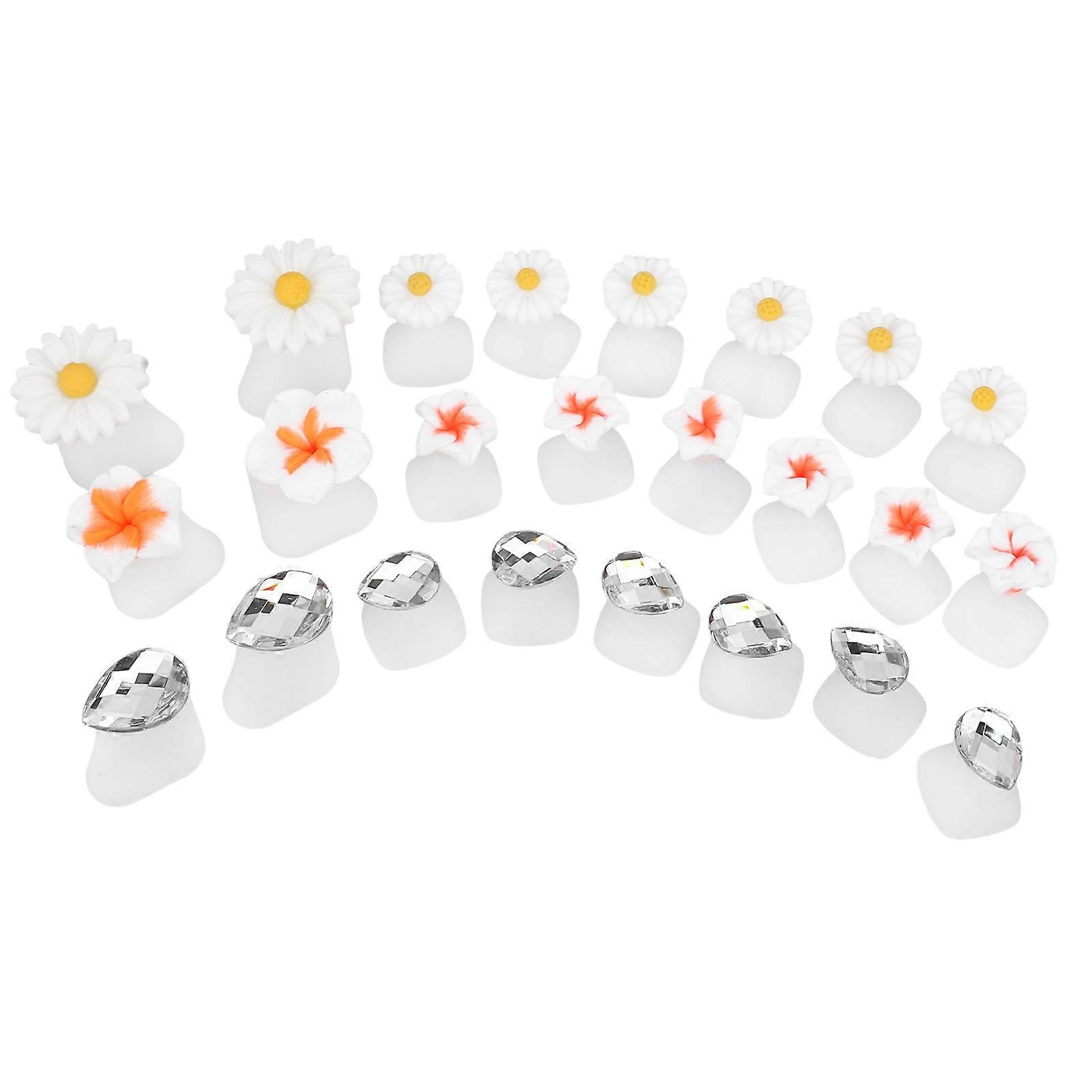 Toe Spreaders For Men Pedicures Tools Prevent Touching Wet Nail Polish Clay 2.50X1.20X1.20cm 3 Sets